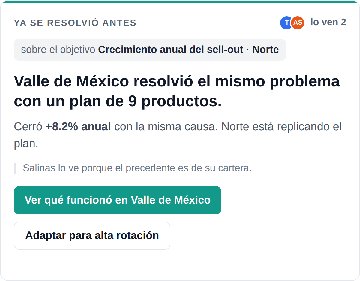Amaia recomienda un plan que ya funcionó en otra región para el mismo problema
